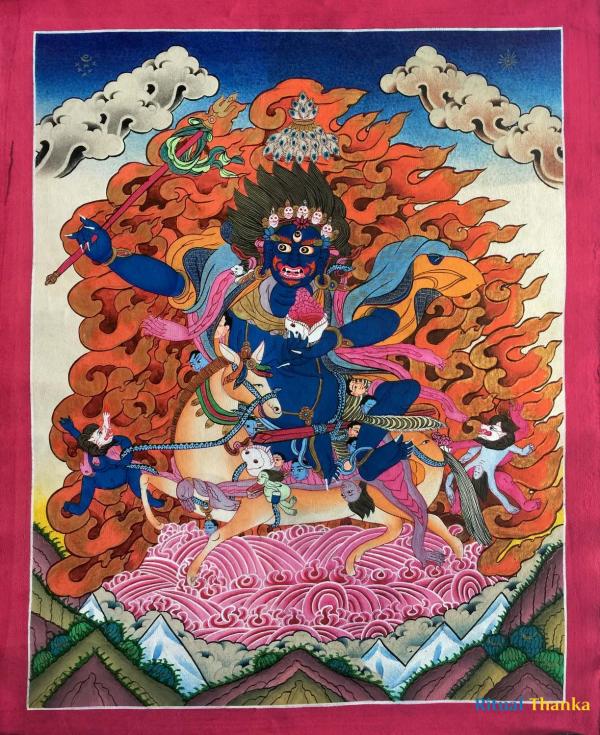 Palden Lhamo Thangka