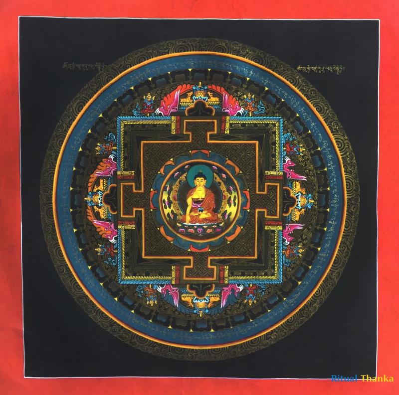 Shakyamuni Mandala Thangka
