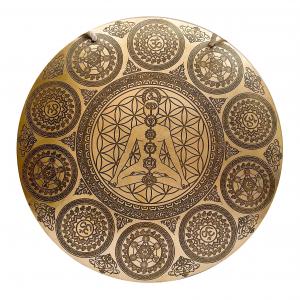 Tibetan Handmade Gongs, Yoga Design, High Quality Design