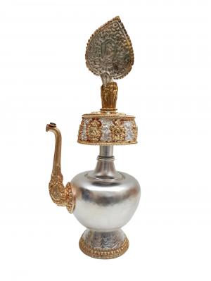 Bhumba | Ritual Vase | Handcrafted Ancient Buddhist Souvenir | Beautiful Altar Decor | Traditional Practice | Historic Ritual Item