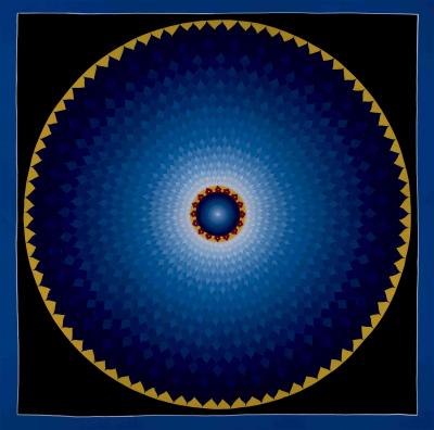 Lotus Mandala Thangka Painting| Mandala for Meditation | Yoga Meditation Canvas Art for your Peace and wellbeing | Handmade Thangka Painting