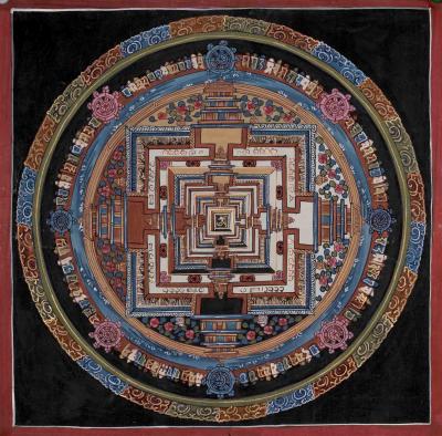 Kalachakra Mandala Thangka Painting | Spiritual Gifts