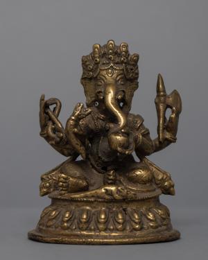 Vintage Ganesh Statue | Ganesh Idol for Home | Ganesh Decor | Ganpati Decoration | Religious Decor | Unique Home Decor and Spiritual Gift